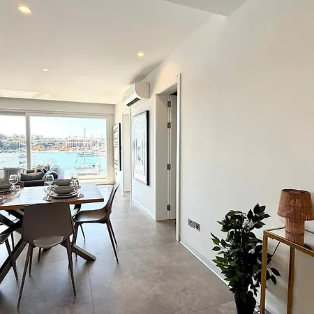 Appartement Luxurioese Seafront Direkt Am Mit Balkon Valletta View