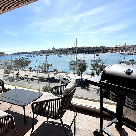 Appartement Luxurioese Seafront Direkt Am Mit Balkon Valletta View