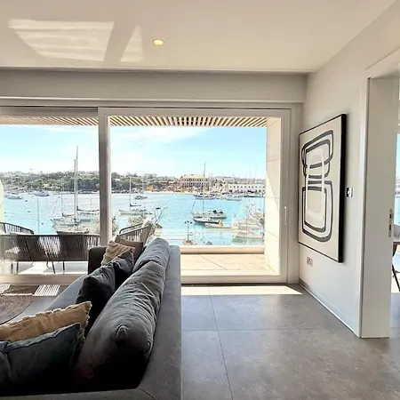 Appartement Luxurioese Seafront Direkt Am Mit Balkon Valletta View *